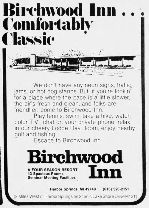 Birchwood Inn - May 26 1978 Ad